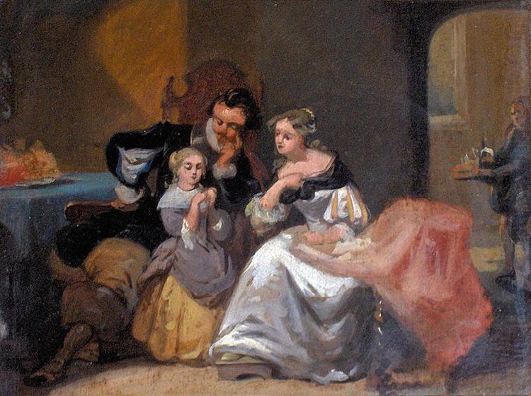 A happy family, Charles van den Daele